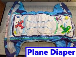 Plane Diaper