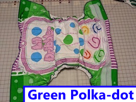 Green Polka-dot