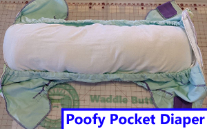 *Converted Poofy Pocket Diaper